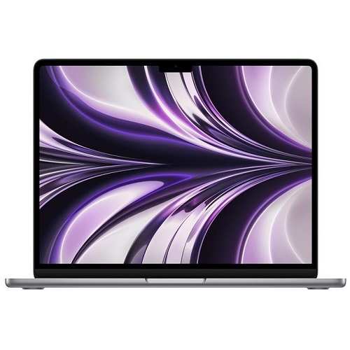لپ تاپ اپل 13.6 اینچی مدل Apple MacBook Air MLXW3 2022 Space Gray پردازنده M2 رم 8GB حافظه 256GB SSD